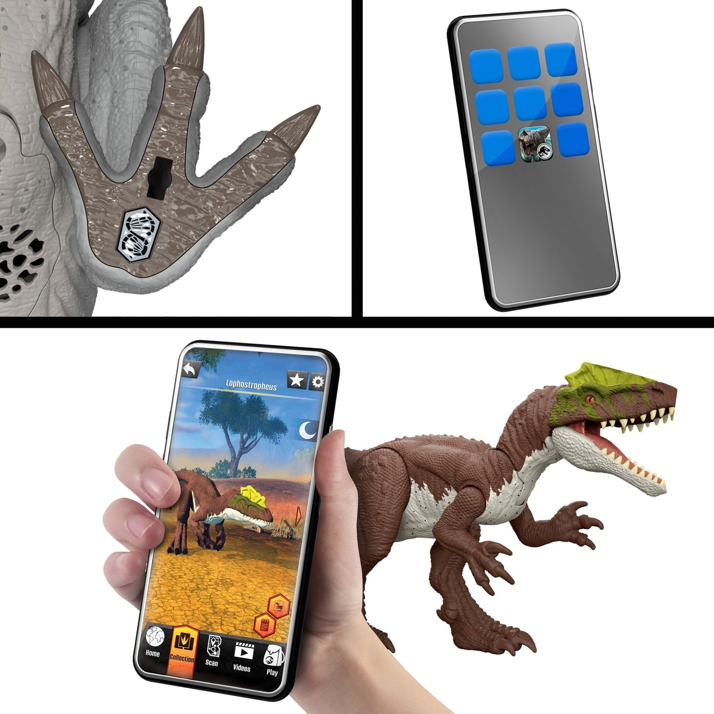 Jurassic World Dinosaurio de Juguete Rebirth Rugido Salvaje
