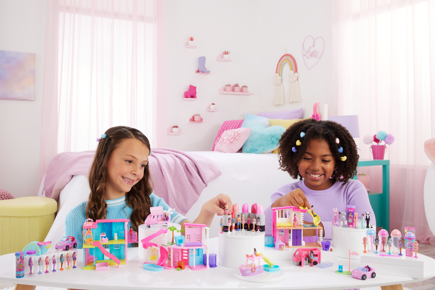 Barbie Mini BarbieLand Casa de Bonecas Dos Sonhos Azul