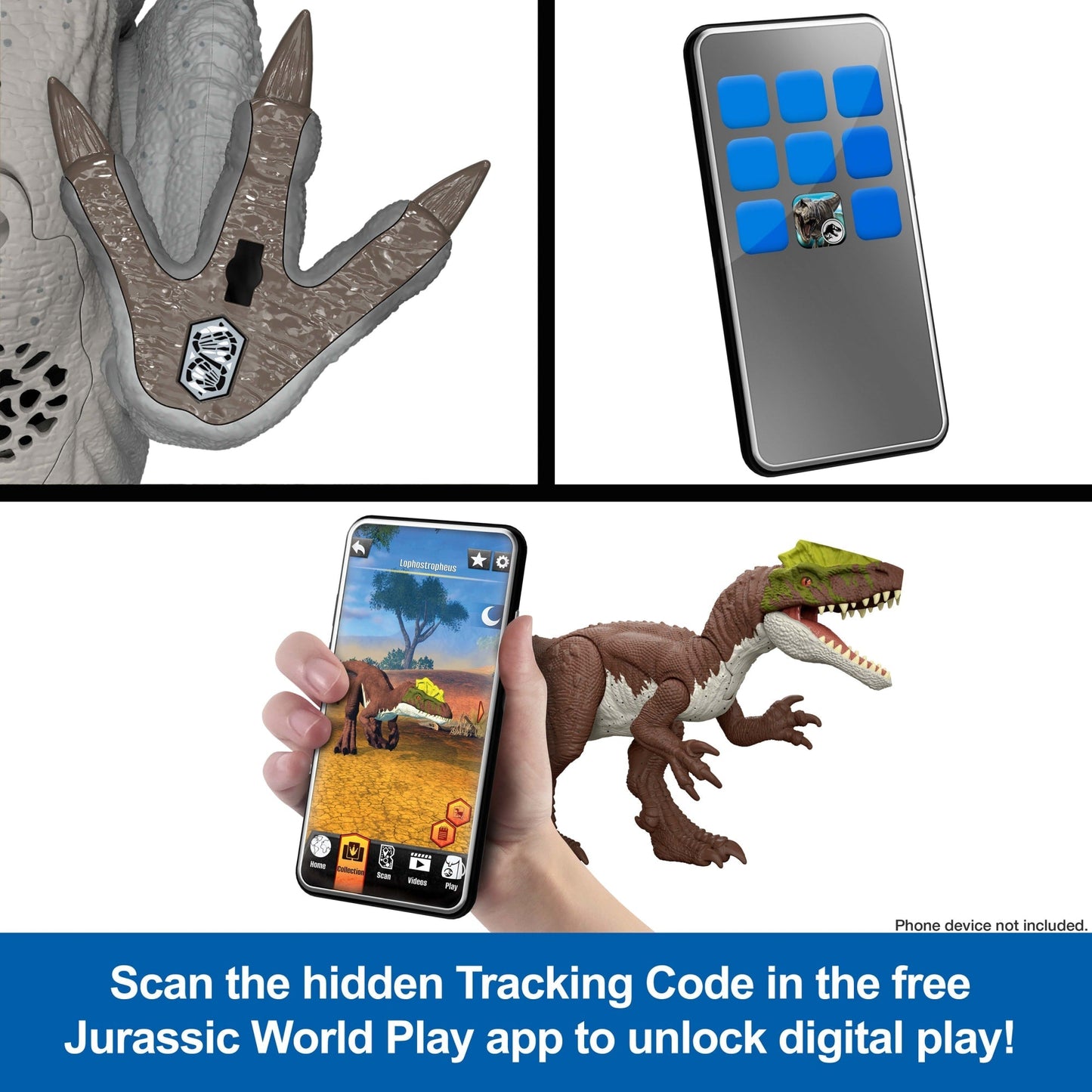 Jurassic World Rebirth Quetzalcoatlus Action Figure, Winged Dinosaur Toy With Sound, Aerial Ambush
