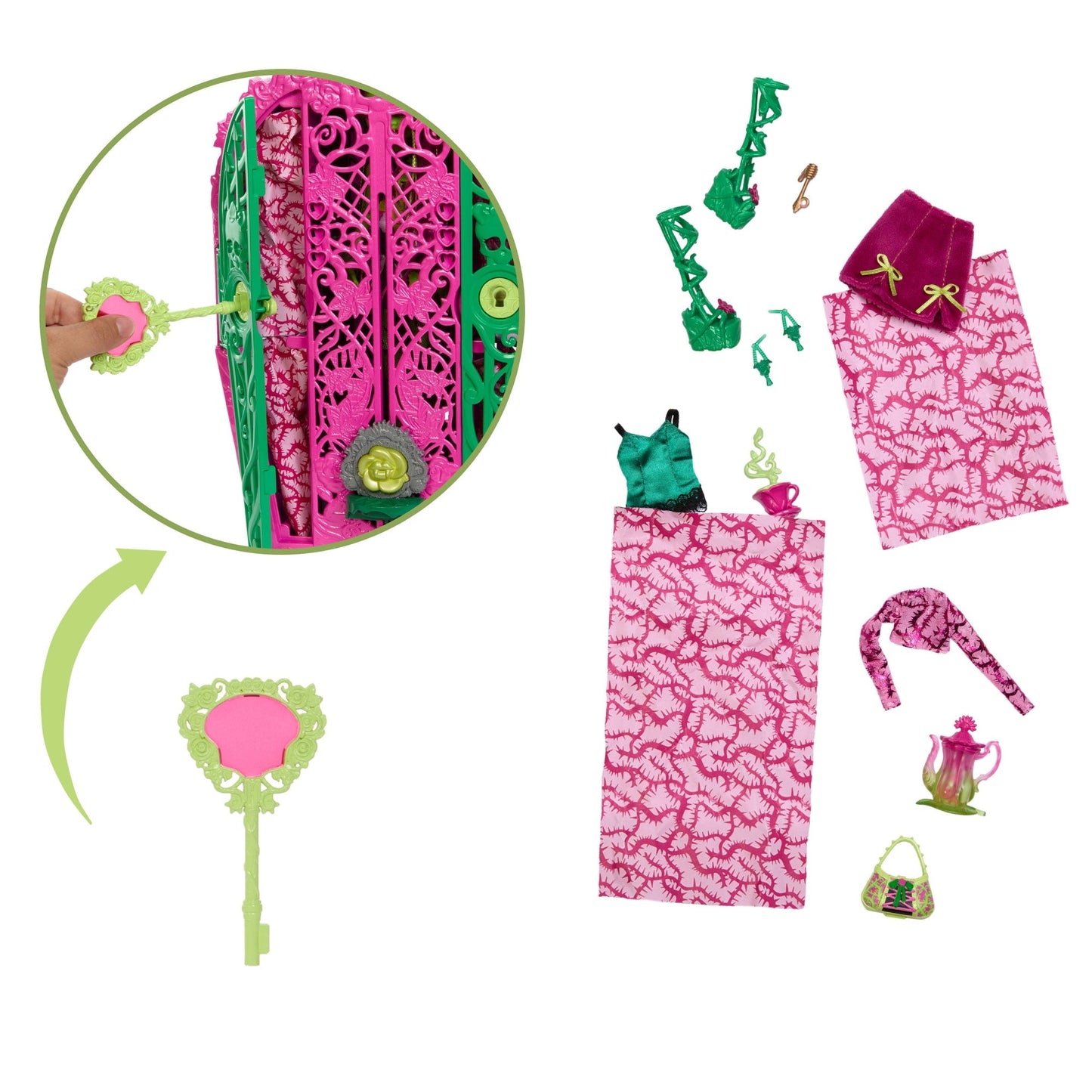 Monster High Boneca Skulltimate Secrets Garden Secrets Venus