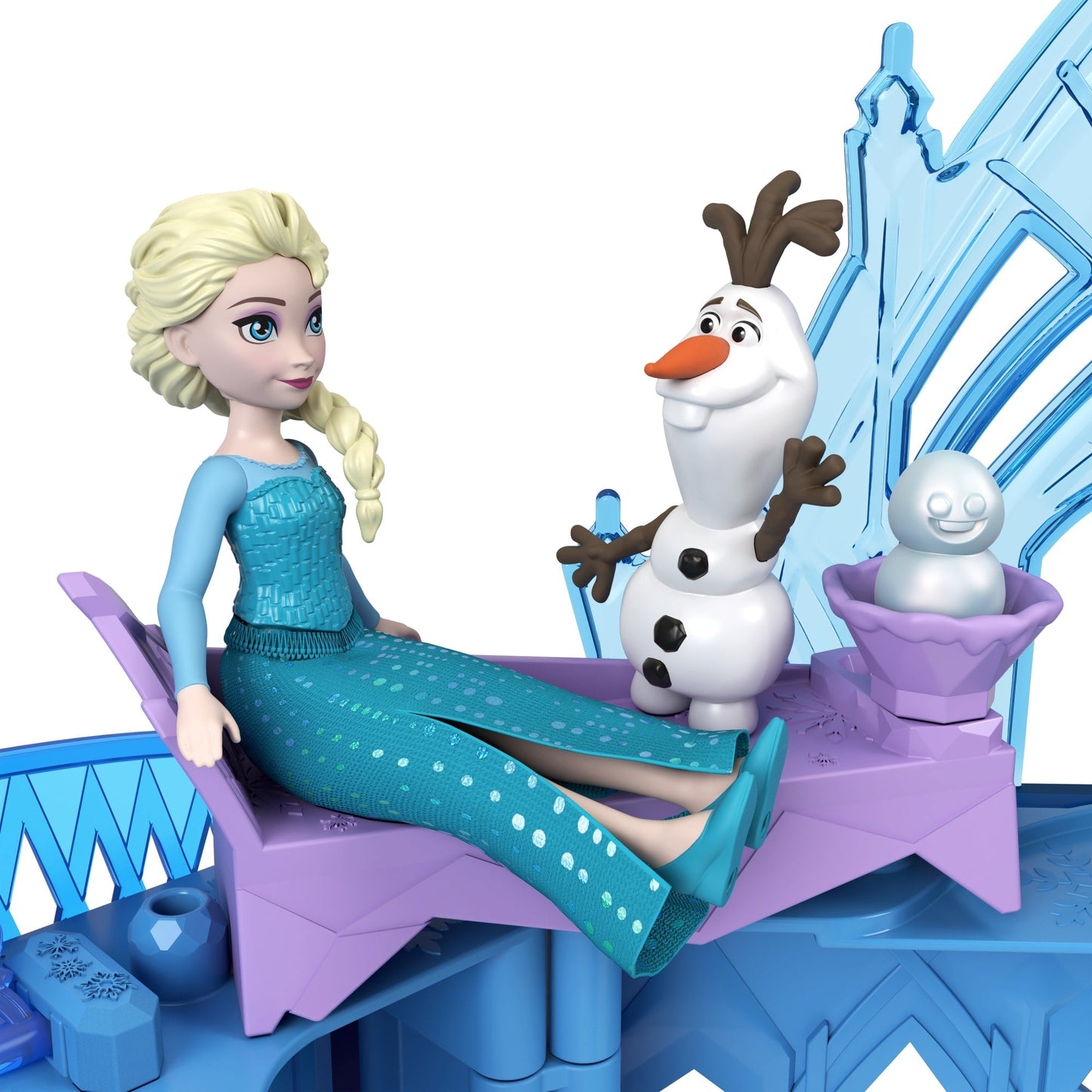 Disney Frozen Casa de Bonecas Castelo da Elsa Empilhável