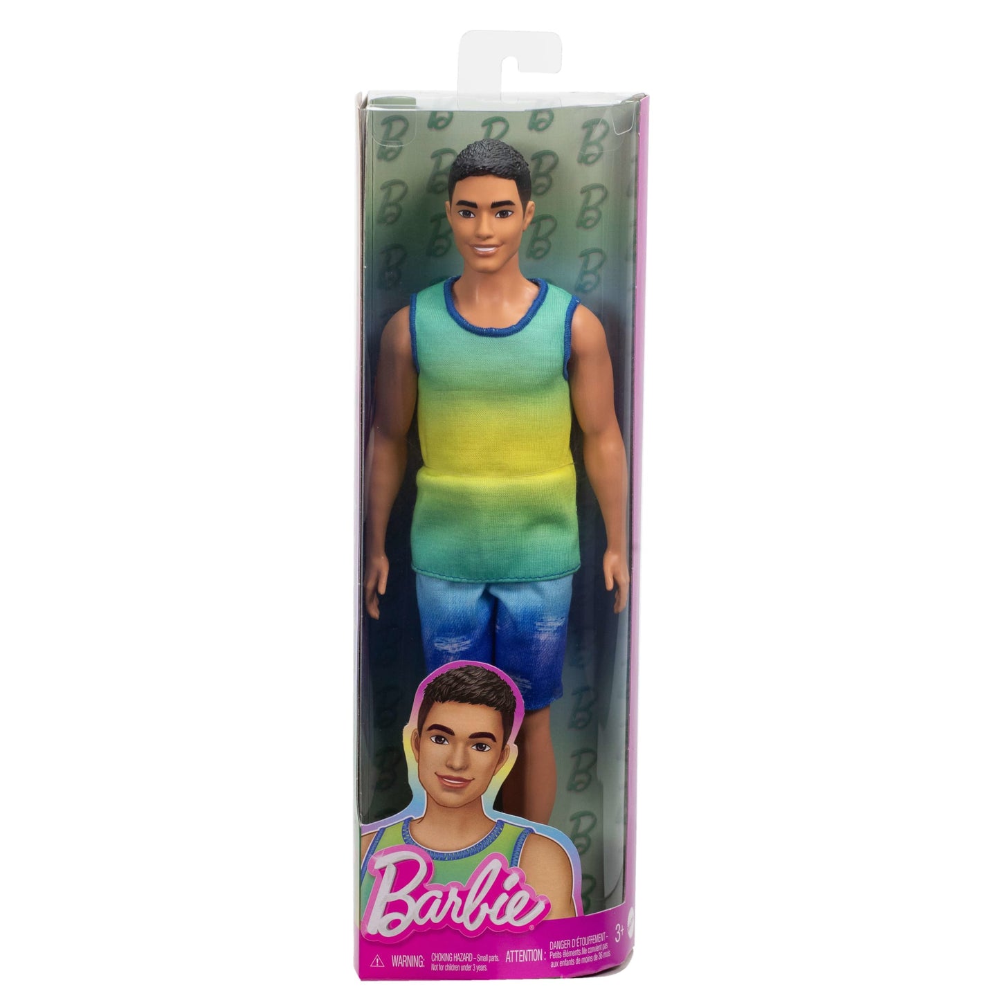 Barbie Fashionista Muñeco Ken Playera de Tirantes y Short